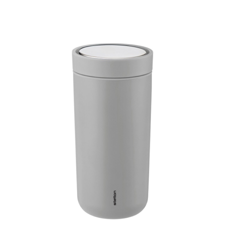 Stelton ToGo Click Isolierbecher 0,4l SOFT LIGT GREY